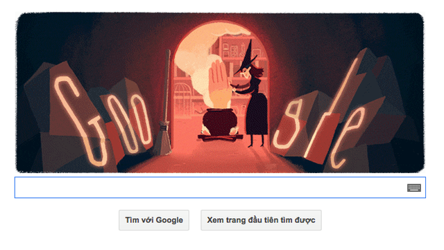 Tổng hợp logo chào đón ngày Halloween của Google