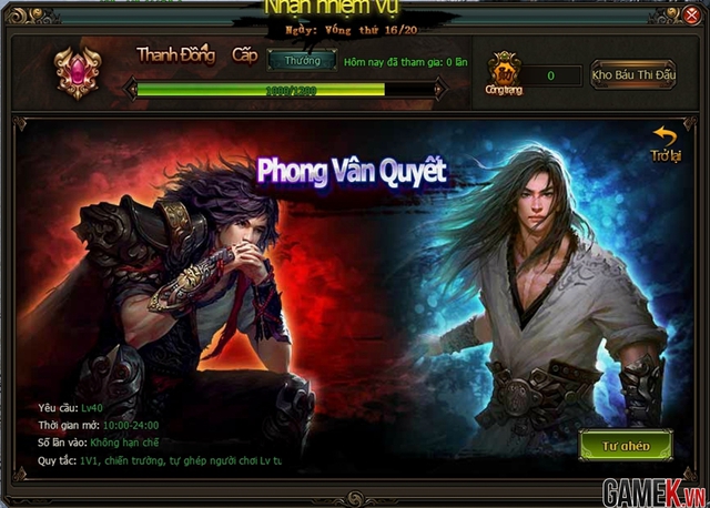 Cùng soi game online Phong Vân trước ngày mở cửa tại Việt Nam