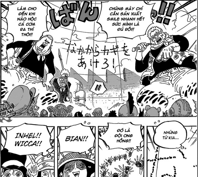 Truyện tranh One Piece - Sự hợp sức của các hải tặc đầu sỏ