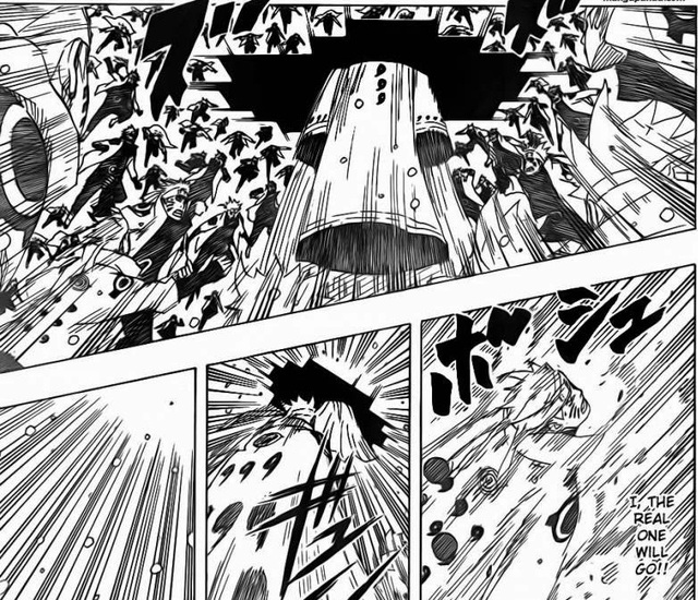 Naruto đánh lừa Kaguya trong chương mới nhất