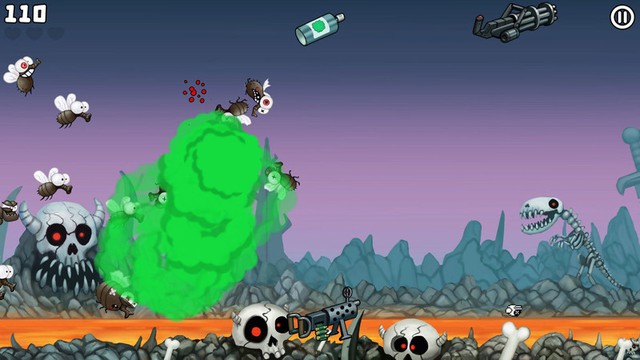 FlyOut - Tiêu diệt những con ruồi đáng ghét bằng... Bazooka