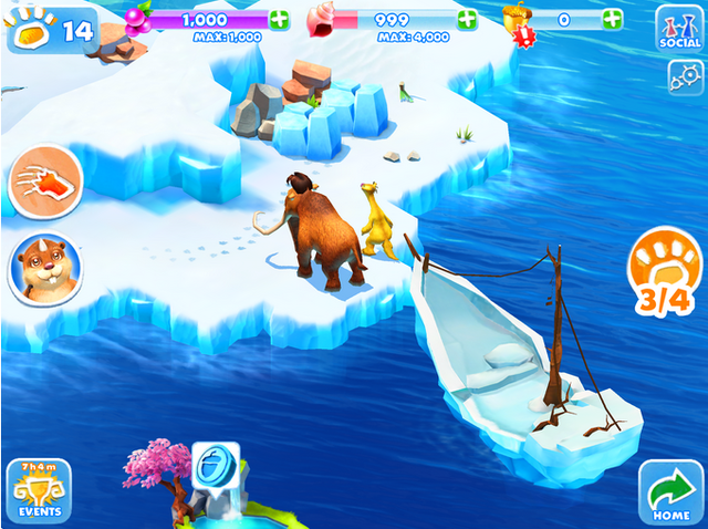 Ice Age Adventures - Khám phá bom tấn hoạt hình trên mobile