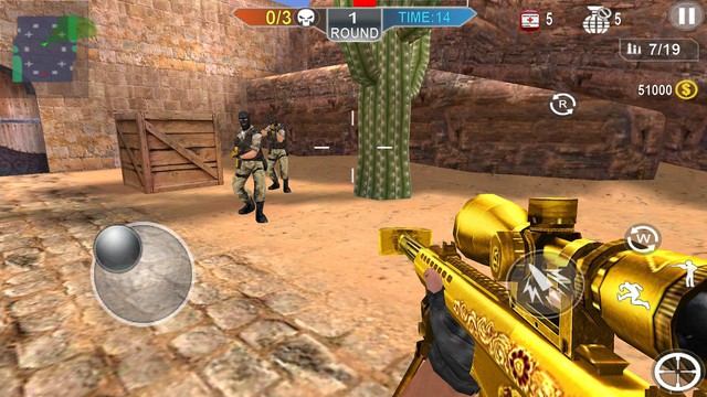 Combat strike: Burning fronts - Tuyệt phẩm FPS dành cho Android