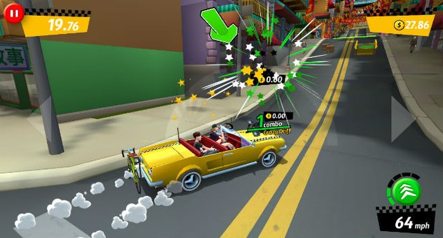 Crazy Taxi: City Rush - Đánh võng với tài xế taxi điên cuồng