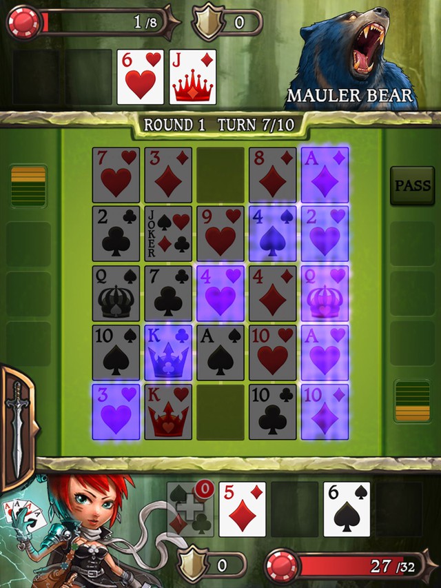 Trở thành thần bài trong Swords Poker Adventures