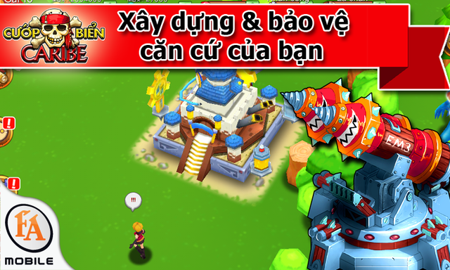 Cướp Biển Caribe - Game Hải Tặc 3D đầu tiên tại Việt Nam