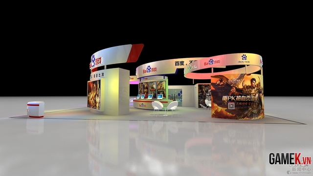 Nhìn qua một số sân khấu của các hãng tham dự ChinaJoy 2014