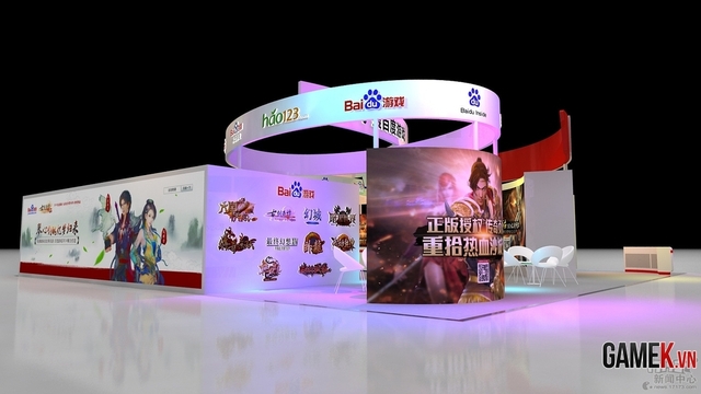 Nhìn qua một số sân khấu của các hãng tham dự ChinaJoy 2014