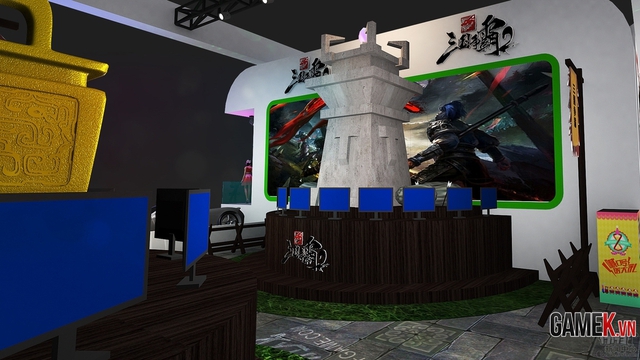 Nhìn qua một số sân khấu của các hãng tham dự ChinaJoy 2014