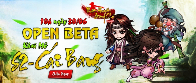 Nhiệt Huyết Bang Chủ - Tung chiêu trong ngày Open Beta