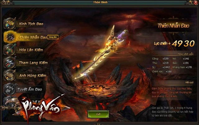 Phong Vân đốt nóng thị phần webgame Việt