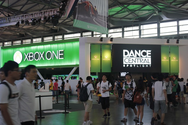 Gian hàng của Xbox One tại ChinaJoy 2014