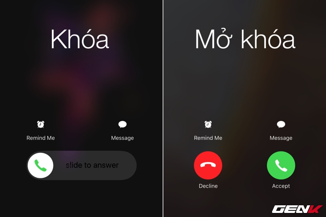 Tại sao iPhone có hai cách hiển thị cuộc gọi khác nhau?