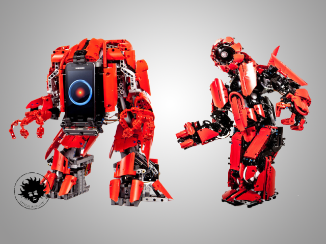Mô hình lego robot tặng kèm hộp gạch lego da dạng  Đồ chơi trẻ em