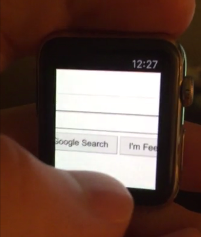 Comex thành công khi đem trình duyệt web lên Apple Watch
