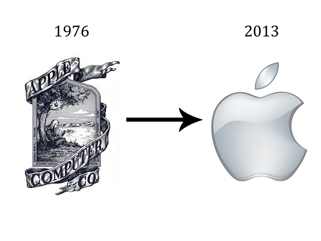 Logo của các tập đoàn công nghệ đã thay đổi ra sao?