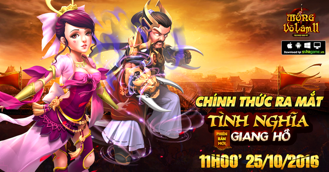 
Phiên bản Mộng Võ Lâm 2 chính thức ra mắt hôm nay
