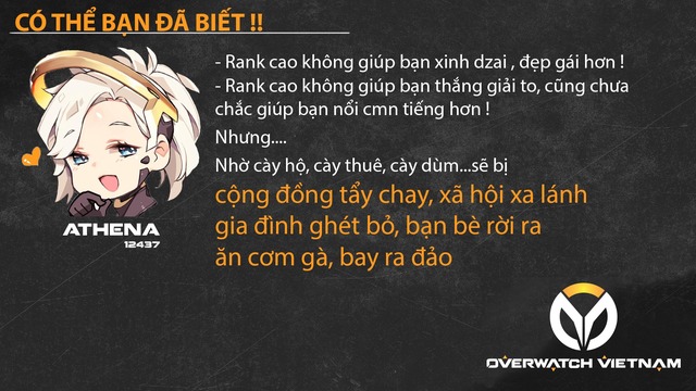 
Quy luật cực kỳ nghiêm ngặt của đội ngũ quản trị cộng đồng Overwatch Việt Nam

