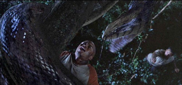 
Anaconda là series phim kinh dị hạng B cũng từng sử dụng ý tưởng như của Kong: Skull Island
