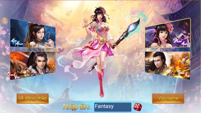
Game có 4 class nhân vật chính gồm: Thanh Vân, Thiên Âm, Hợp Hoan, Phần Hương.
