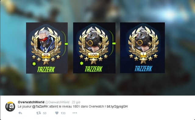 
Ngay từ khi mới mở cửa, TaZzeRK đã xác định mình phải thật chăm chỉ chơi Overwatch
