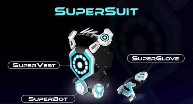 
Các thiết bị để chơi Super Suit
