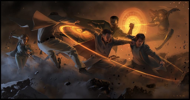 
Cảnh chiến đấu với vòng tròn ánh sáng khiến nhiều người lầm tưởng lại các chiêu thức của Thiếu Lâm trong những tựa game nổi tiếng.
