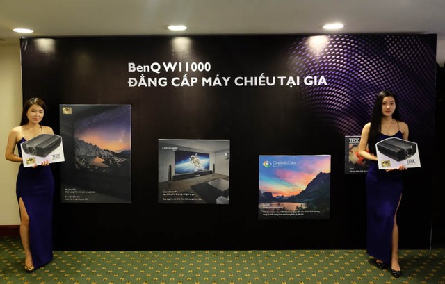 
BenQ W11000 ra mắt tại Việt Nam.
