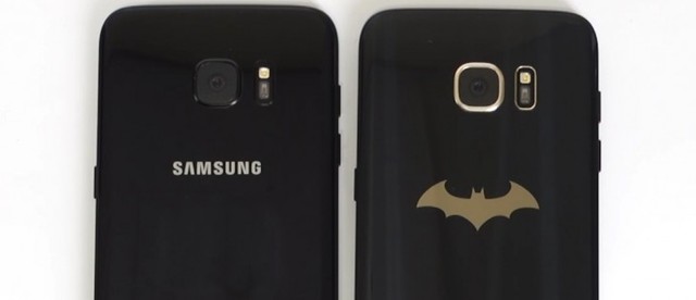 Video] Trên tay so sánh Samsung Galaxy S7 edge Black Pearl với phiên bản  Batman