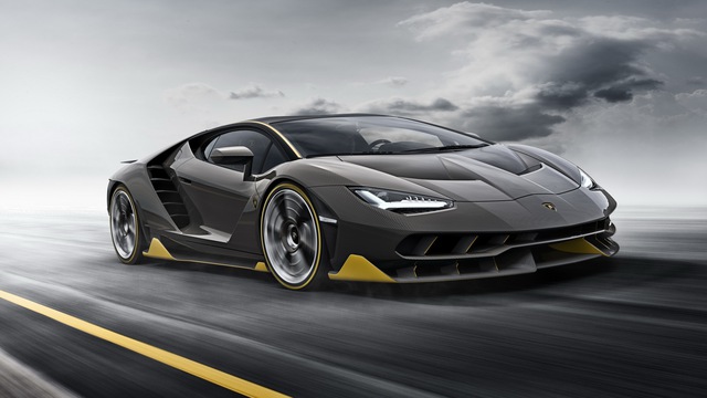 
Siêu xe Lamborghini Centenario nguyên mẫu.
