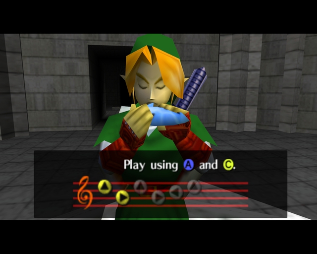 
Link cầm kiếm bằng tay trái chứ không phải tay phải.
