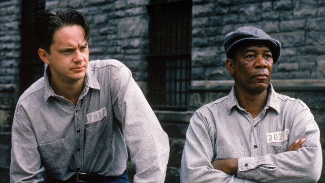 
Andy Dufresne(Tim Robbins) và Ellis Boyd Red Redding (Morgan Freeman)
