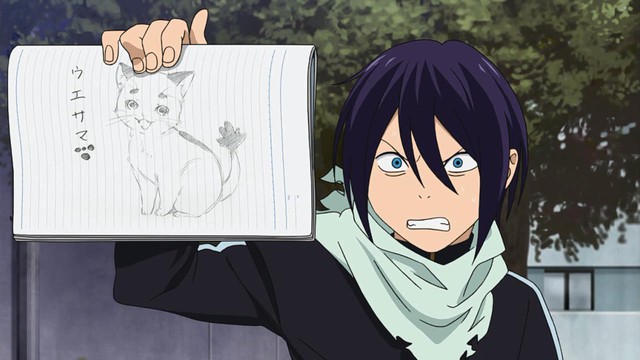 
Nhìn thế thôi nhưng Anh chàng Yato trong Noragami có tài vẽ vời phết.
