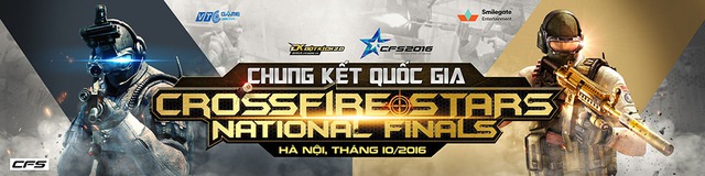 
Vòng Loại CFS 2016 tại Việt Nam sẽ diễn ra từ ngày 24/09 tới đây
