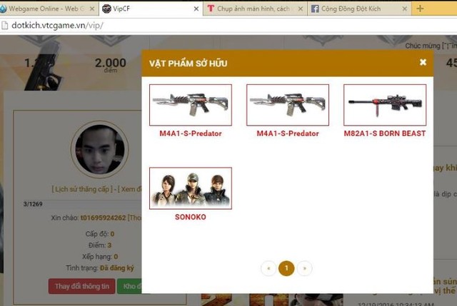 
Không nạp thì M4A1-S Predator và M82A1-S Born Beast ở đâu ra?
