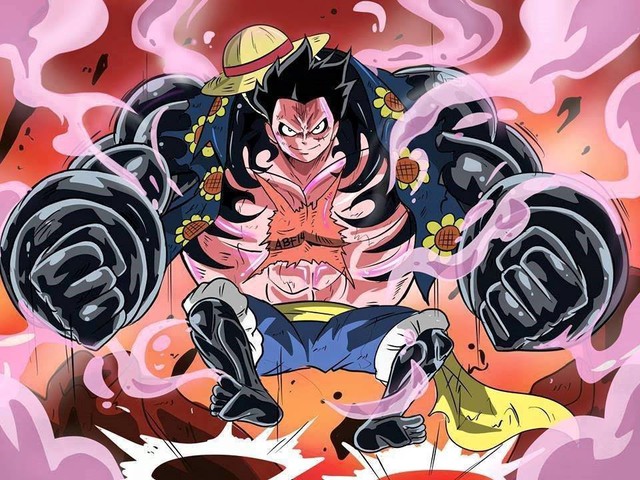 
Luffy với Gear 4
