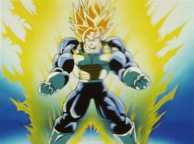 
Songoku khi ở trạng thái Ultra Super Saiyan.
