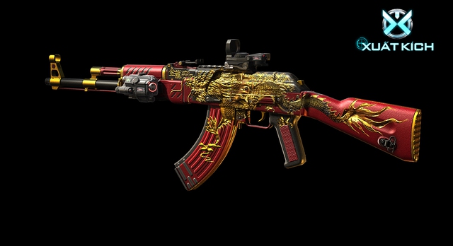 
AK-47 Phiên bản Rồng Vàng đặc biệt đầy quyến rũ
