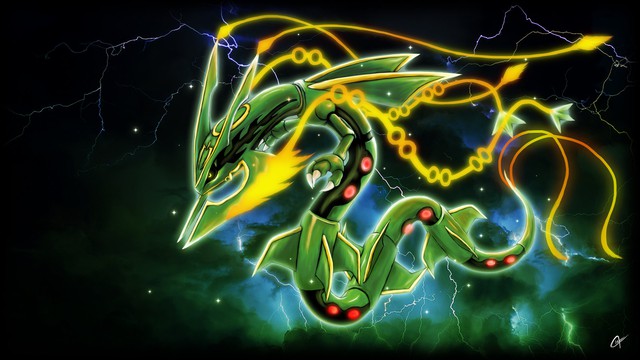 Rayquaza là Pokemon xuất hiện để “phá” cuộc chiến của Groudon và Kyogre