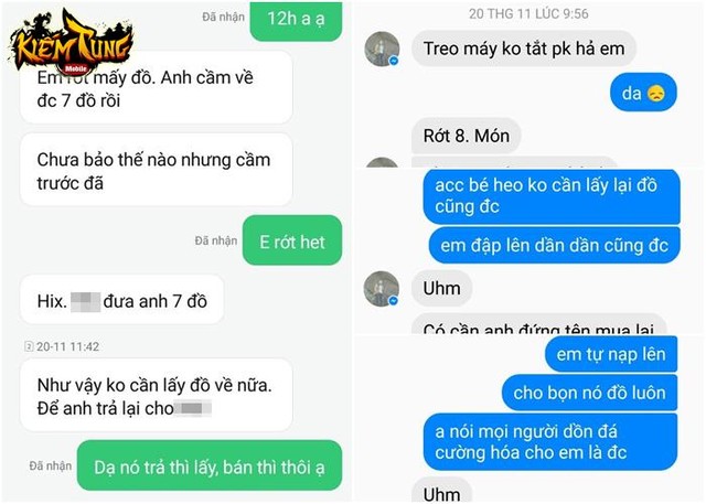 
Có vẻ như cô nàng không thèm xin xỏ lại đồ luôn
