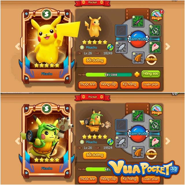 
Và đương nhiên, Pikachu được tái hiện trong tựa game nào đi chăng nữa cũng vẫn sở hữu vẻ đáng yêu như vậy

 
