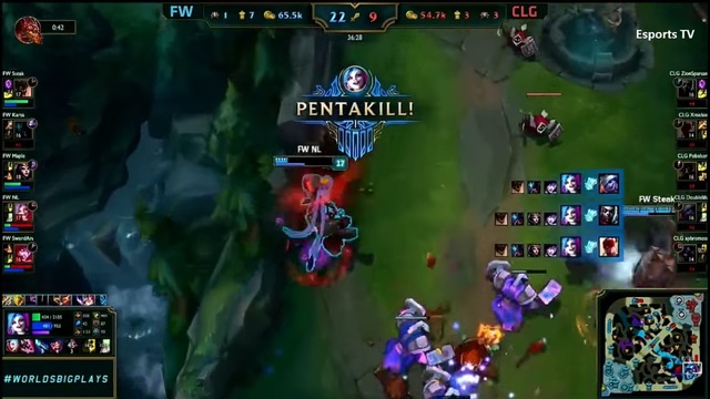 
Jinx cực dễ đạt Penta Kill nhờ nội tại.
