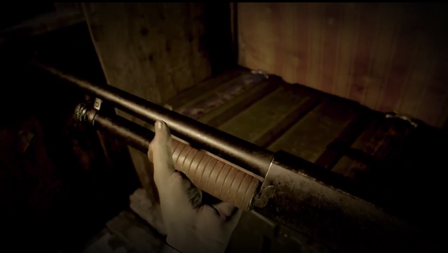 
Một khẩu shotgun trong Resident Evil 7.
