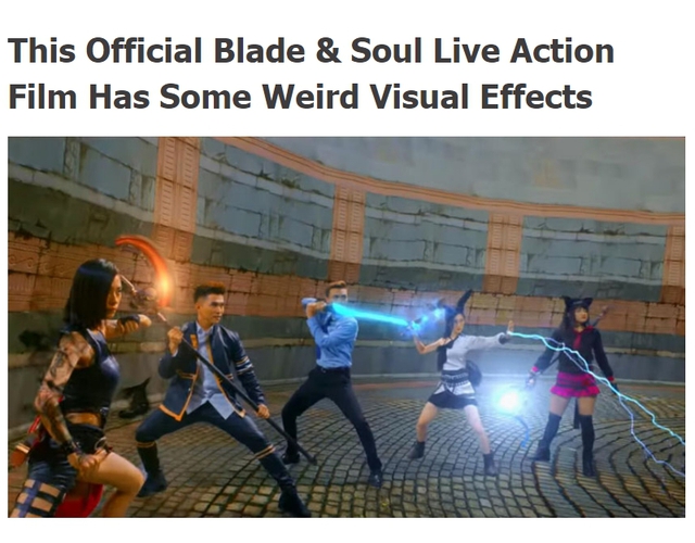 
Thậm chí, một trang tin về game cũng lên tiếng chê kĩ xảo của phim Blade and Soul: Sứ Mệnh Người Được Chọn
