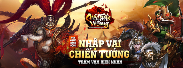 
Chiến Thần Vô Song - Webgame nhập vai hành động chuẩn bị ra mắt vào ngày 24/11/2017 sắp tới
