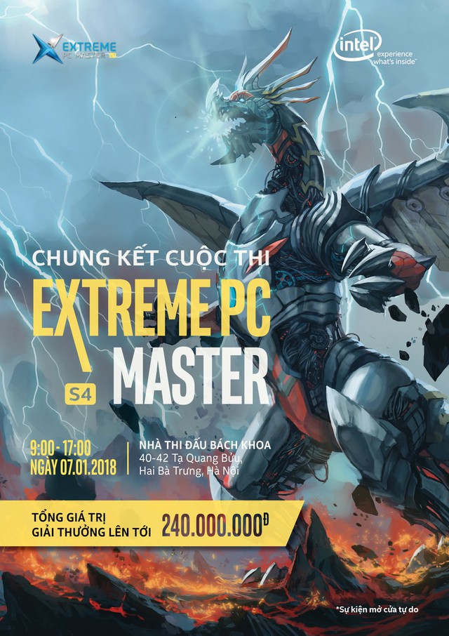 5 lý do khiến bạn không thể bỏ lỡ sự kiện Extreme PC Master mùa 4 tại ...