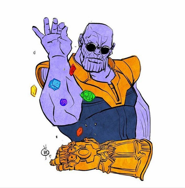 
Và cuối cùng là khi Thanos thả đá vào găng theo phong cách lãng tử... Không phải nói chắc bạn biết đây là phong cách của ai rồi phải không nào.
