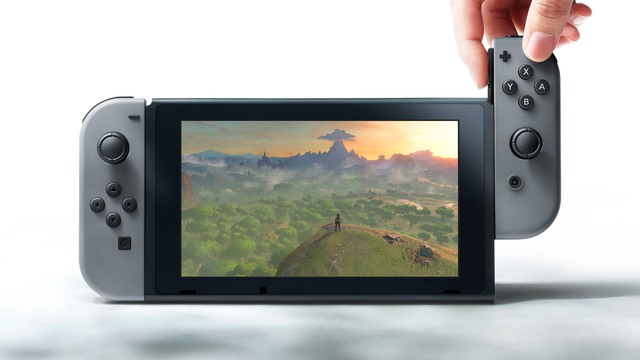 
Tay cầm Nintendo Switch lớn có thể chia thành 2 tay cầm nhỏ hơn
