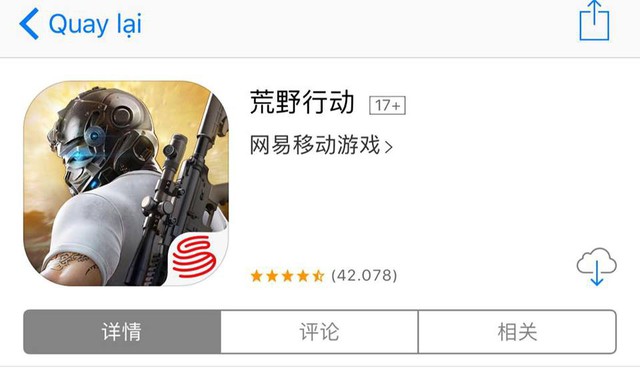 
Knives Out bất ngờ bị gỡ khỏi App Store Việt, ai tải rồi mà lỡ xóa thì có thể vào mục đã mua để tải về lại
