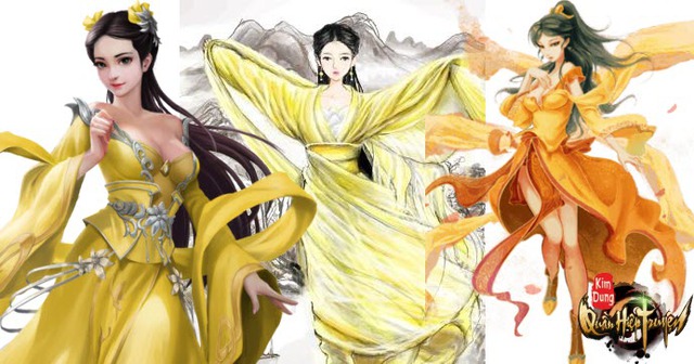 
Hoàng Sam Nữ Tử luôn được thiết kế vô cùng trẻ trung như thiếu nữ trong tranh fan art và game
